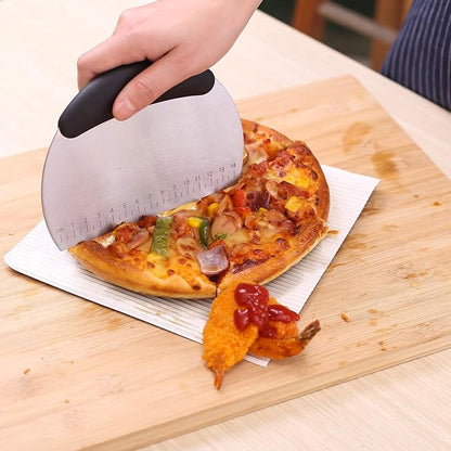 1 pcs Dough Pastry Scraper Chopper/Stainless Steel Dough Scraper Cutter
