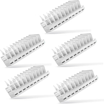 【5PCS】 Unitek Multi Charging Station, 10-Port USB Charger