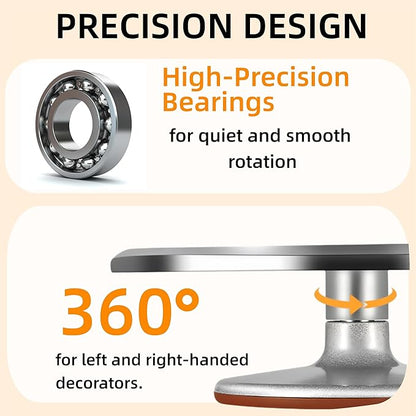 12-Inch Aluminum Alloy Cake Turntable