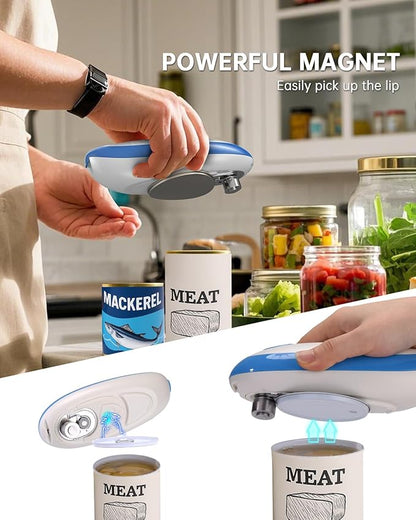 CIRCLE JOY Electric Can Opener, One-Touch Automatic Can Opening