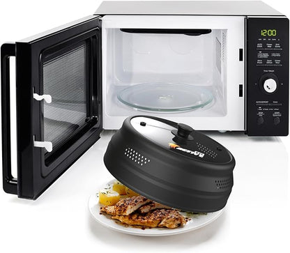 Collapsible Microwave Cover for Food