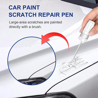 Hyper White(WC9) Touch Up Paint for Hyundai-Exact Match–Chips and Nicks Car Paint Scratch Repair Kit Automotive Paint Pen for Accent/Creta/Elantra/TUCSON/SANTA