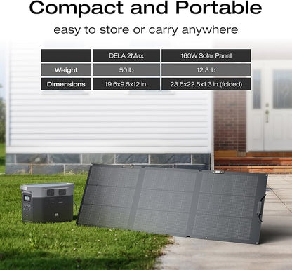 EF ECOFLOW Solar Generator Delta 2 Max 2048Wh
