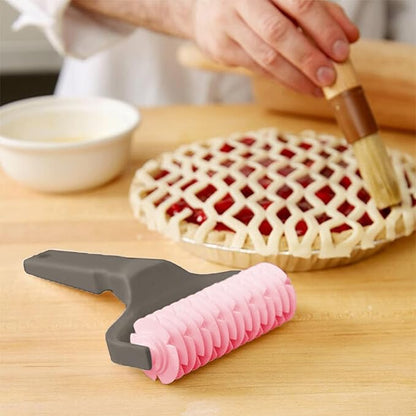 Pastry Lattice Roller Cutter, Pastry Cutter Roller DIY Baking Tool