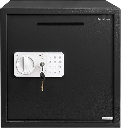 Genie Hand – Time Delay Safe, Anti Robbery Safe Box, Timed Controlled Opening –
