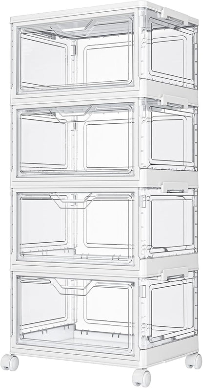 Clear Storage Bins with Lids
