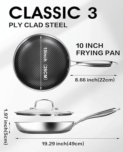 USELUCK Nonstick Frying Pans