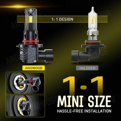 Compatible for Chevy Tahoe Light Fog Bulbs for Off road Use, Years: 1995 1996 1997 1998, 48000 Lumens 800% Brightness, Pack of 6