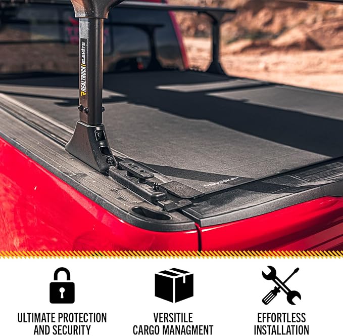 RealTruck BAK Revolver X4ts Hard Rolling Truck Bed Tonneau Cover | 80329RK | Fits 2015-2020 Ford F-150 5' 7" Bed (68.4")