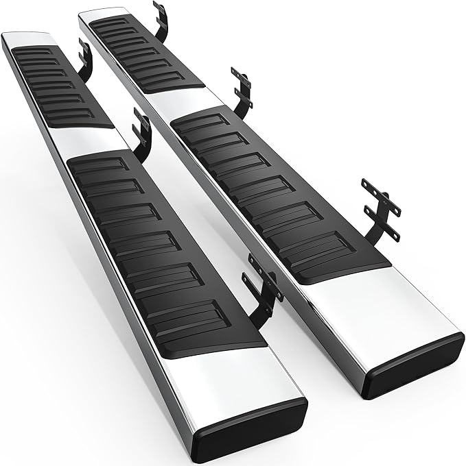 AUTOSAVER88 Running Boards Compatible with 2019-2026 Dodge Ram 1500 New Body Style Crew Cab with 4 Full-Size Doors (Excl. 1500 Classic), Stainless Steel Side Step Nerf Bar