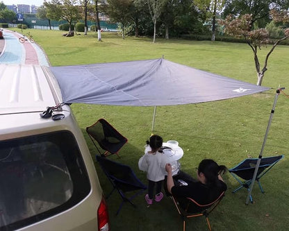 Hikeman Tent Footprint - Waterproof Camping Tarp, Heavy Duty Tent Floor Saver, Ultralight Ground Sheet Mat for Hiking, Backpacking, Hammock, Beach - Storage Bag Included(XXL-95”x83”)