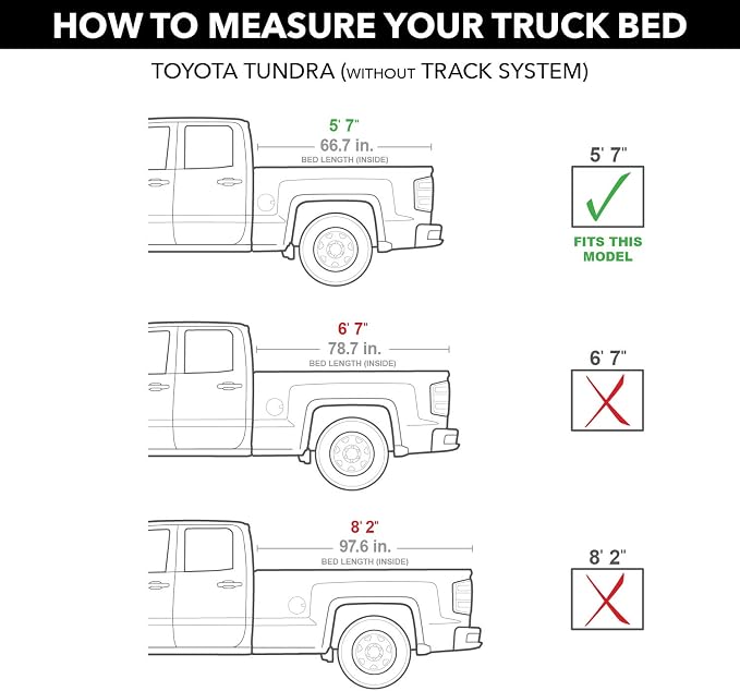RealTruck BAK Revolver X4s Hard Rolling Truck Bed Tonneau Cover | 80409 | Fits 2007-2021 Toyota Tundra w/o OE Track System 5' 7" Bed (66.7")