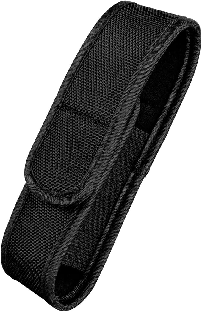 Wurkkos Flashlight Holster, LED Tactical Flashlight with Elastic Nylon, Flashlight Pouch, Nylon Pouch Holder, Flashlight Carry Case 5.9"x1.57", Suitable for TD02, FC11, TD04(Flashlight not Included)