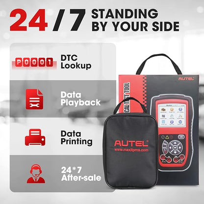 Autel AL539B OBD2 Scanner, 3-in-1 Code Reader Battery Tester Avometer