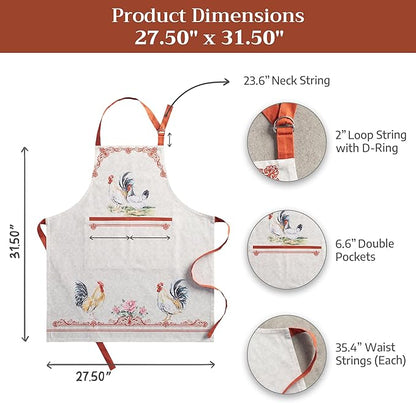 Maison d' Hermine 100% Cotton Apron