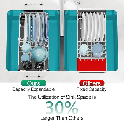 GSlife Small Sink Dish Drying Rack