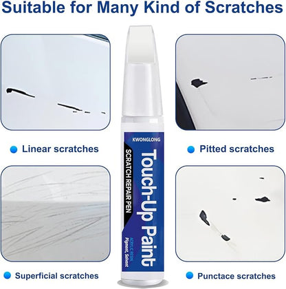 Granite Crystal Metallic PAU/LAU Touch Up Paint Compatible with RAM 2019-2024 1500/2500/3500, 2020-2024 Heavy Duty, 2-in-1 Scratch Repair Kit, Professional Color Match