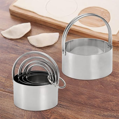 Tosnail Pastry Cutter, Dough Blender, 3 Cup Flour Sifter and Biscuit Cutter