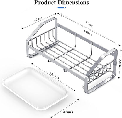 BSKSSK Sink Caddy, Sponge Holder