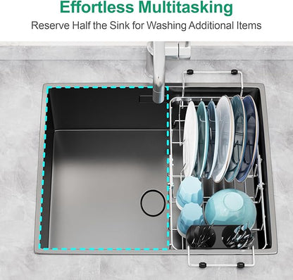 GSlife Small Sink Dish Drying Rack