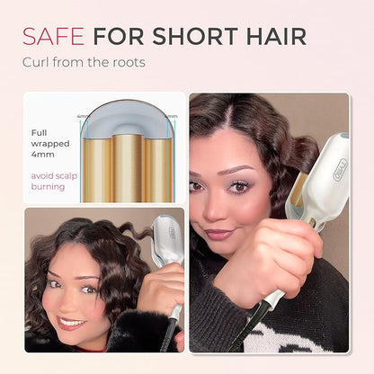 Curling Iron Hair Crimper Waver