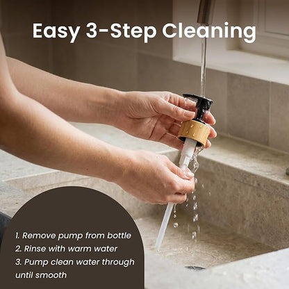 MaisoNovo Glass Dish Soap Dispenser