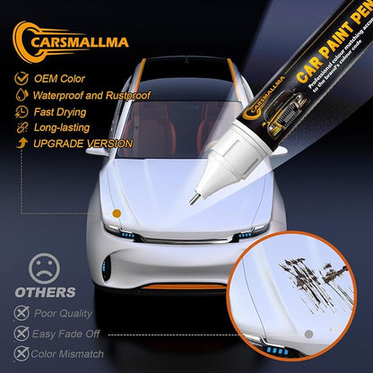 G1U Ice Silver Metallic Car Touch Up Paint for Subaru, Color Accurate Car Paint Scratch Repair Pen Kit Quick & Easy Fix Vehicle Chips and Automotive Nicks Scuff