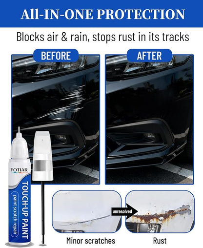 Summit White GAZ/WA8624 Touch up Paint for Chevrolet-Exact Match Scratch Repair Kit 2-In-1 Premium Car Paint Pen for Chips & Nicks