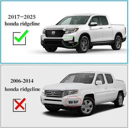COMNOVA 6" Running Boards Compatible with 2017-2025 Honda Ridgeline SUV. Truck Steps and Running Boards Side Steps Made with Stainless Steel. Truck Side Steps for Ridgeline.