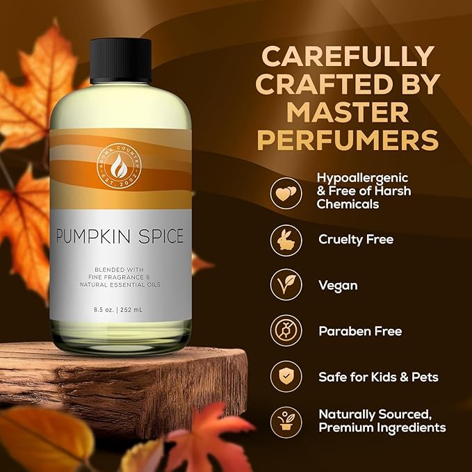 Aroma Country Pumpkin Spice Diffuser Oil