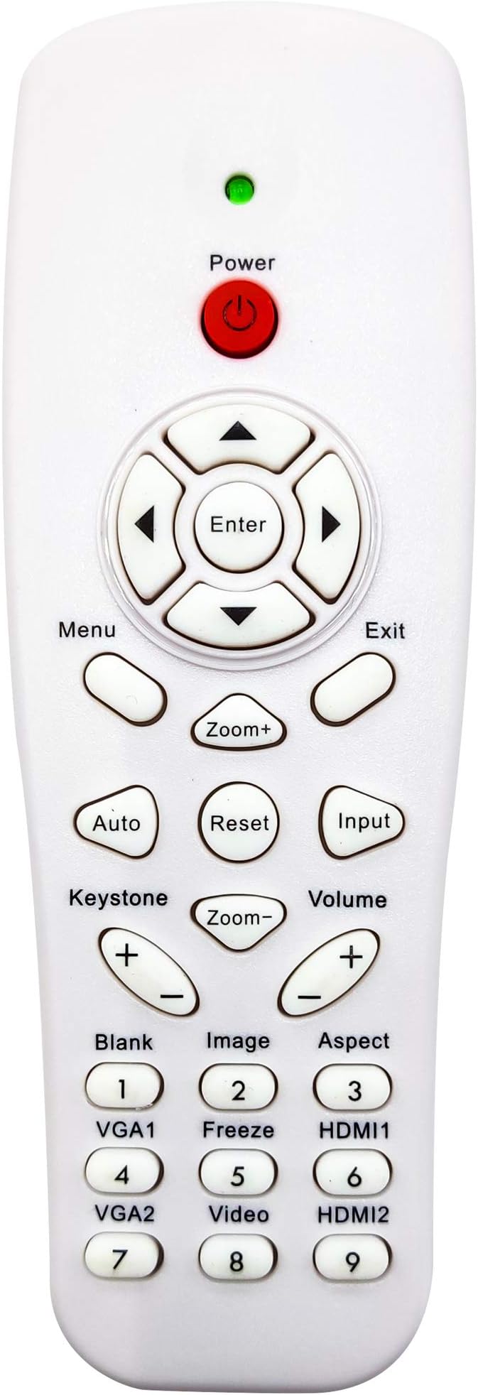 INTECHING BR-3080N Projector Remote Control