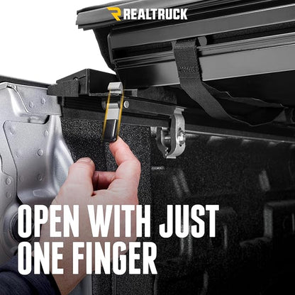 RealTruck TruXedo Pro X15 Soft Roll Up Truck Bed Tonneau Cover | 1456101 | Fits 2024 Toyota Tacoma 5' Bed (60")