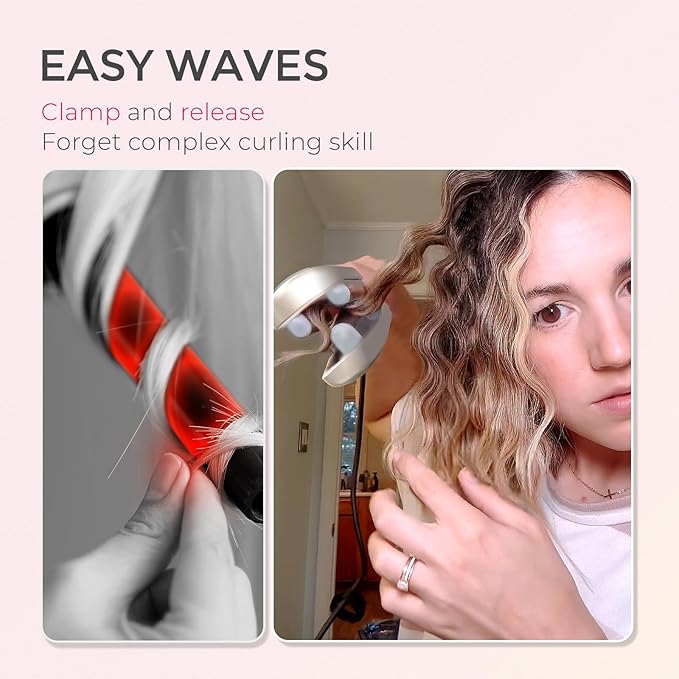 Curling Iron Hair Crimper Waver