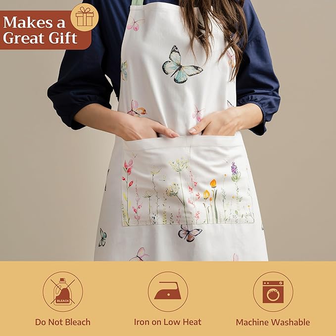 Maison d' Hermine 100% Cotton Apron