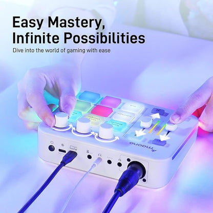 MAONO Gaming Audio Mixer, Audio Interface