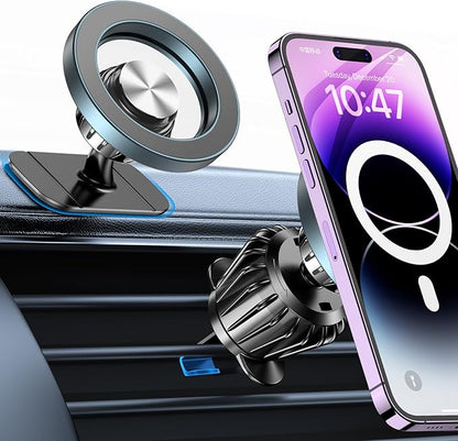 Kaistyle for Magsafe Car Mount【20 Strong Magnets】Magnetic Phone Holder for Car Phone Holder Mount Dash Mounted Holders Cell Phone Holders for Your Car Accessories for Women Men for iPhone 17 16 15 14