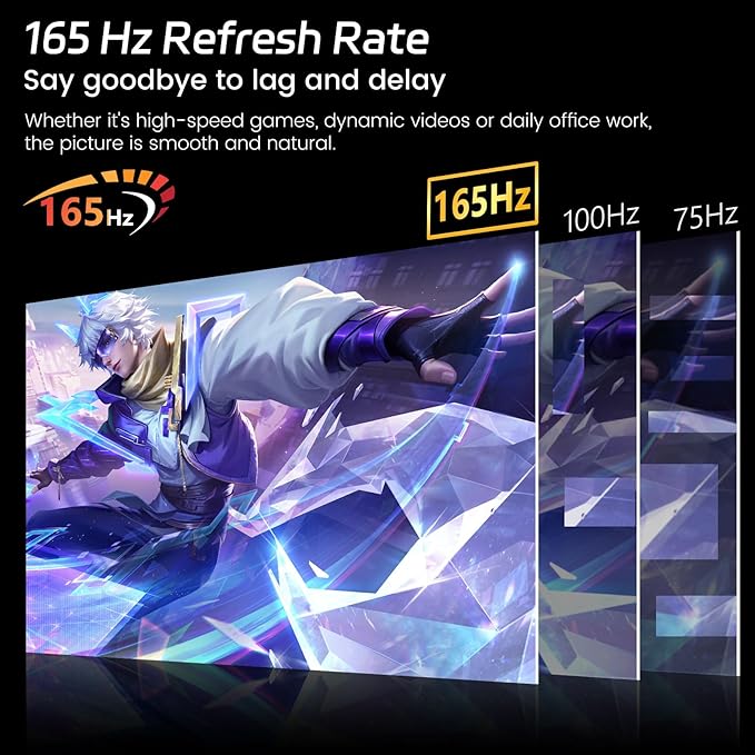 27 Inch 2K 165Hz Gaming Touch Screen Computer Monitor
