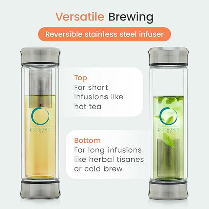 Pure Zen Tea Infuser Bottle