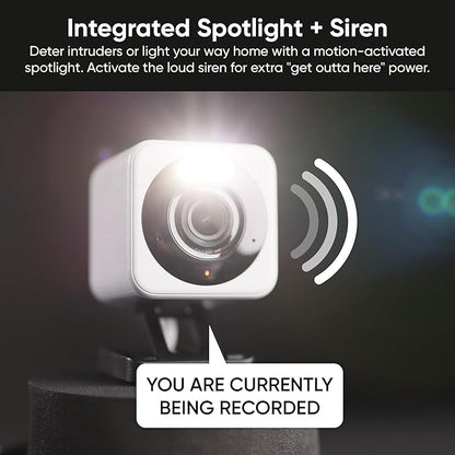 WYZE Cam v4, 2.5K AI Security Camera, Indoor/Outdoor Cameras