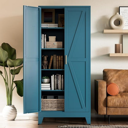 COFaR Home Farmhouse Storage Cabinet