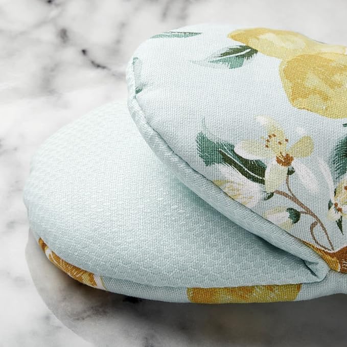Martha Stewart Lemon Whimsy Mini Oven Mitt 2-Pack Set