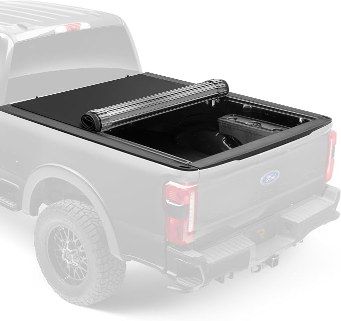 RealTruck TruXedo Sentry CT Hard Rolling Truck Bed Tonneau Cover | 1587016 | Fits 2019-2024 Dodge Ram 1500 with Multi-Function (Split) Tailgate (New Body Style) 6' 4" Bed (76.3")