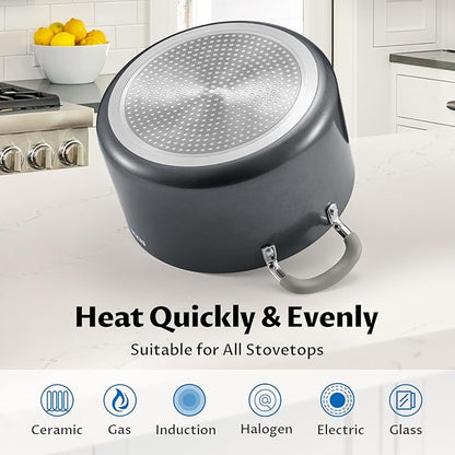 6 Quart Nonstick Stock Pot