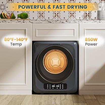 Zynkez 12Lbs Portable Clothes Dryer, 850W Compact Laundry Dryer