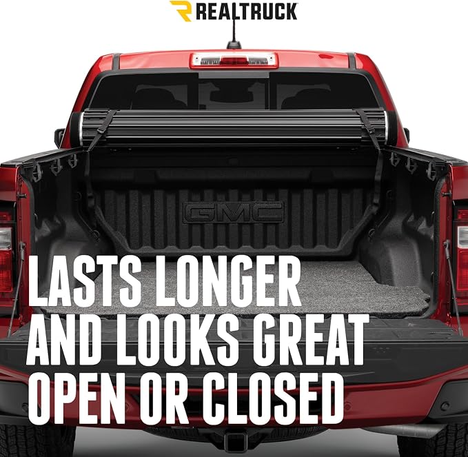 RealTruck TruXedo Sentry Hard Rolling Truck Bed Tonneau Cover | 1571801 | Fits 2014 - 2018, 2019 Limited/Legacy Chevy/GMC Silverado/Sierra 1500 5' 9" Bed (69.3")