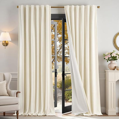 Lazzzy Blackout Velvet Curtains