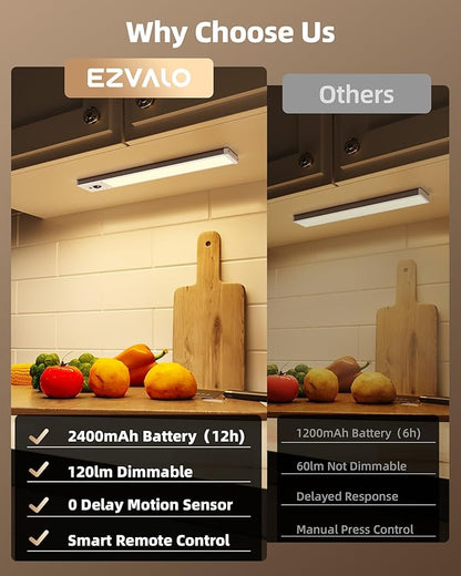 EZVALO Under Cabinet Lighting