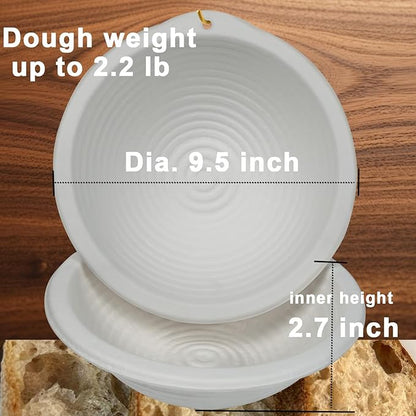 9 Inch Pulp Sourdough Banneton Bread Proofing Basket