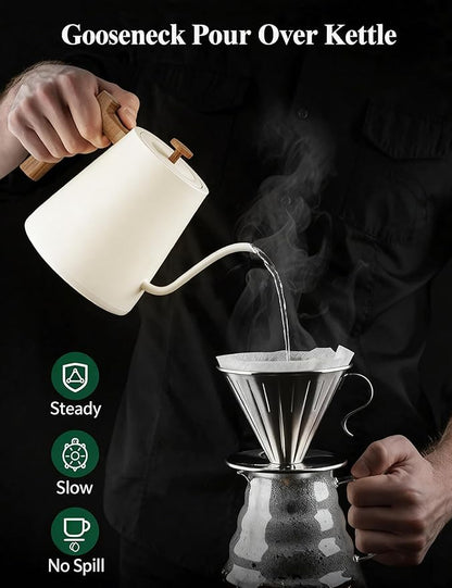 KLEAH Gooseneck Electric Kettle