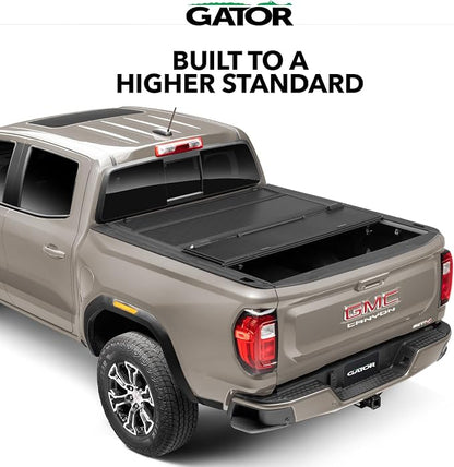 Gator FX Hard Quad-Fold Truck Bed Tonneau Cover | 8828225 | Fits 2020-2025 Dodge Ram 1500 w/Multi-Funtion (Split) Tailgate 6' 4" Bed (76.3")